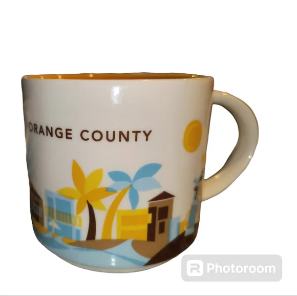 Starbucks Orange County "You Are Here" Collection Limited Edition Mug 14 Oz - Picture 5 of 11